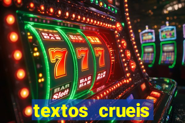 textos crueis demais pdf